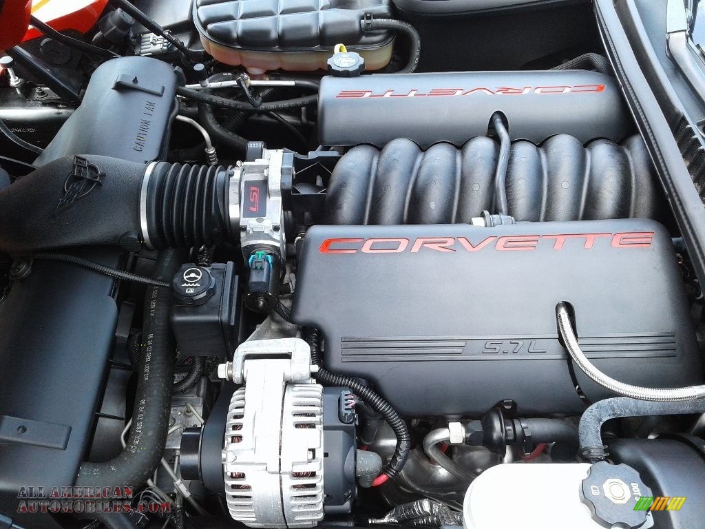2004 Corvette Convertible - Torch Red / Black photo #23