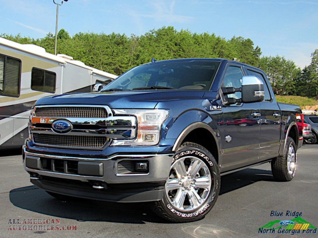 2019 F150 King Ranch SuperCrew 4x4 - Blue Jeans / King Ranch Kingsville/Java photo #1