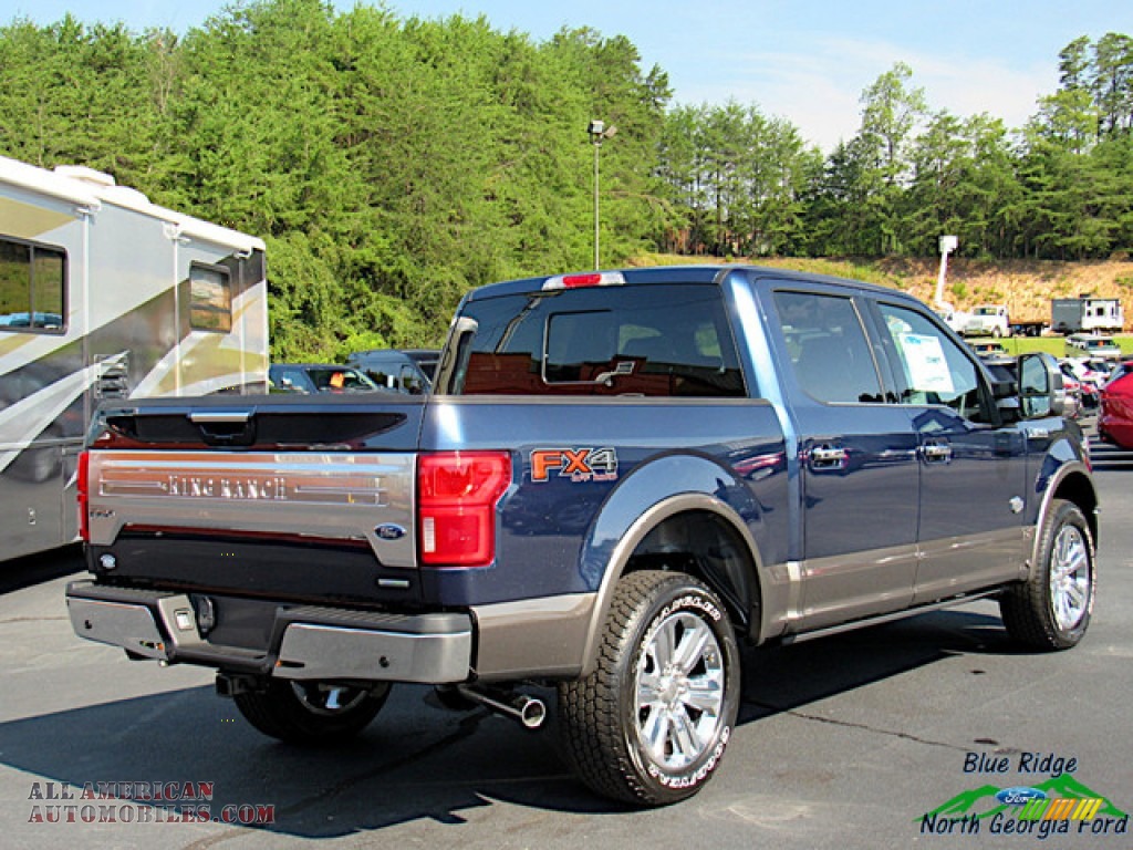 2019 F150 King Ranch SuperCrew 4x4 - Blue Jeans / King Ranch Kingsville/Java photo #5