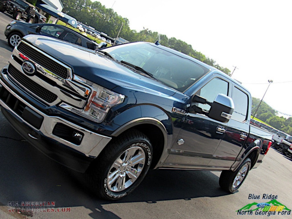 2019 F150 King Ranch SuperCrew 4x4 - Blue Jeans / King Ranch Kingsville/Java photo #35
