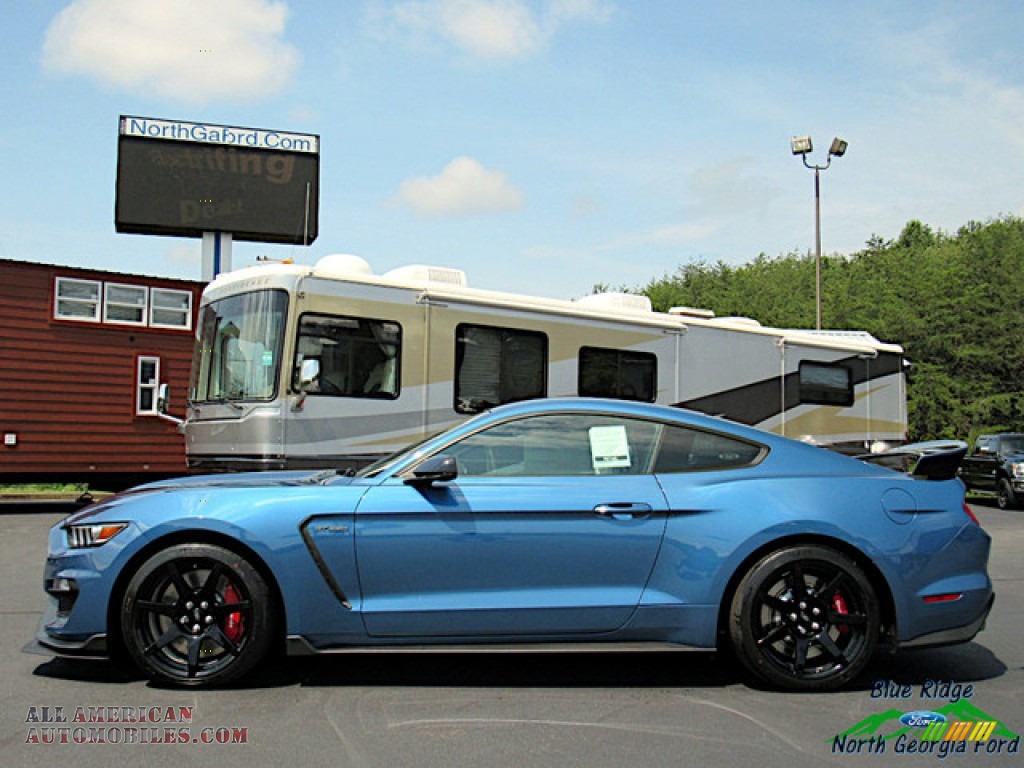 2019 Mustang Shelby GT350R - Performance Blue / GT350 Ebony Recaro Cloth/Miko Suede photo #2