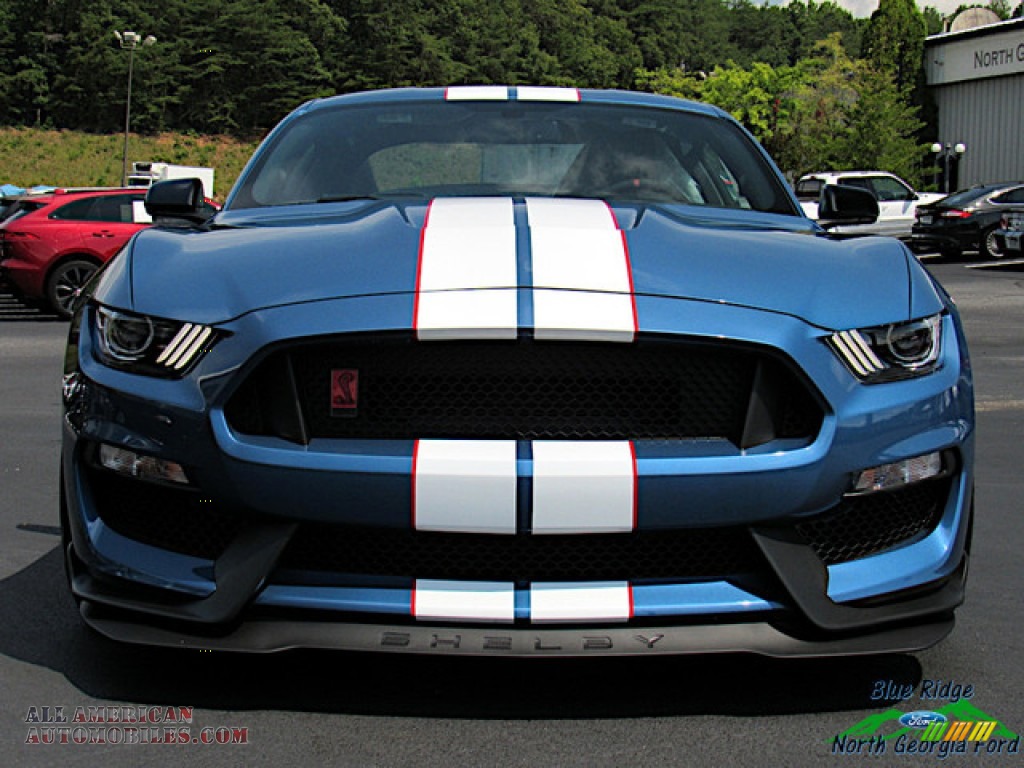 2019 Mustang Shelby GT350R - Performance Blue / GT350 Ebony Recaro Cloth/Miko Suede photo #8