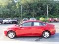 Ford Fusion SE Ruby Red Metallic photo #5