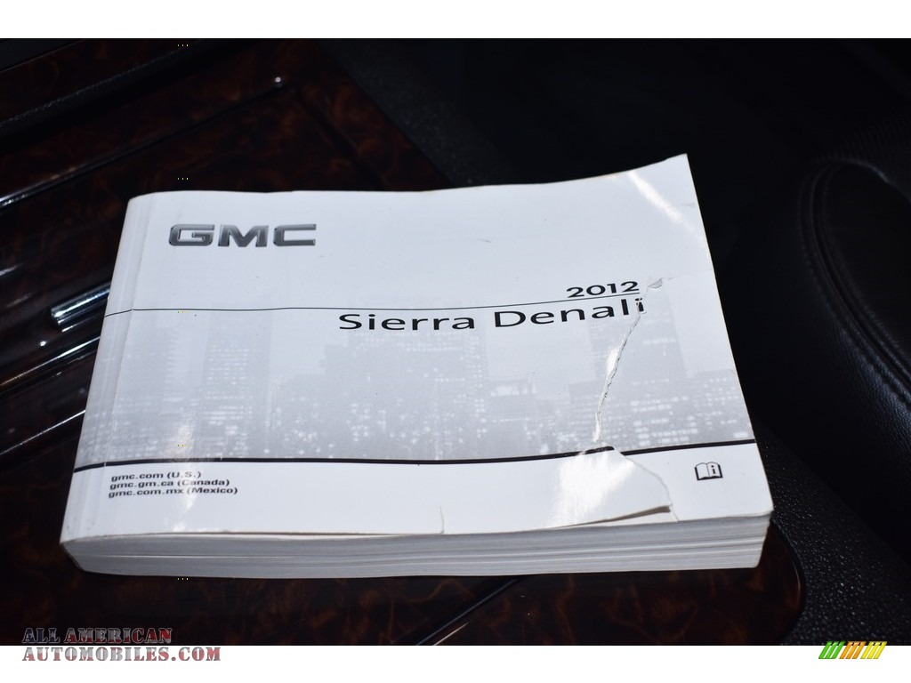 2012 Sierra 2500HD Denali Crew Cab 4x4 - Stealth Gray Metallic / Ebony photo #16