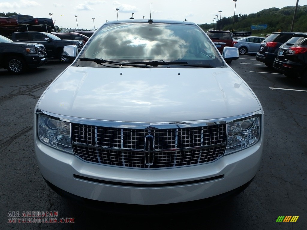 2010 MKX AWD - White Platinum Tri-Coat / Cashmere/Black photo #3