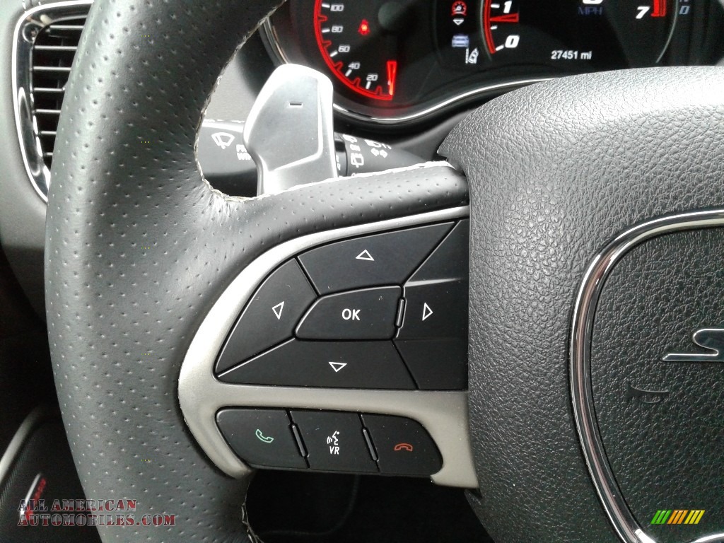 2018 Durango SRT AWD - White Knuckle / Red/Black photo #21