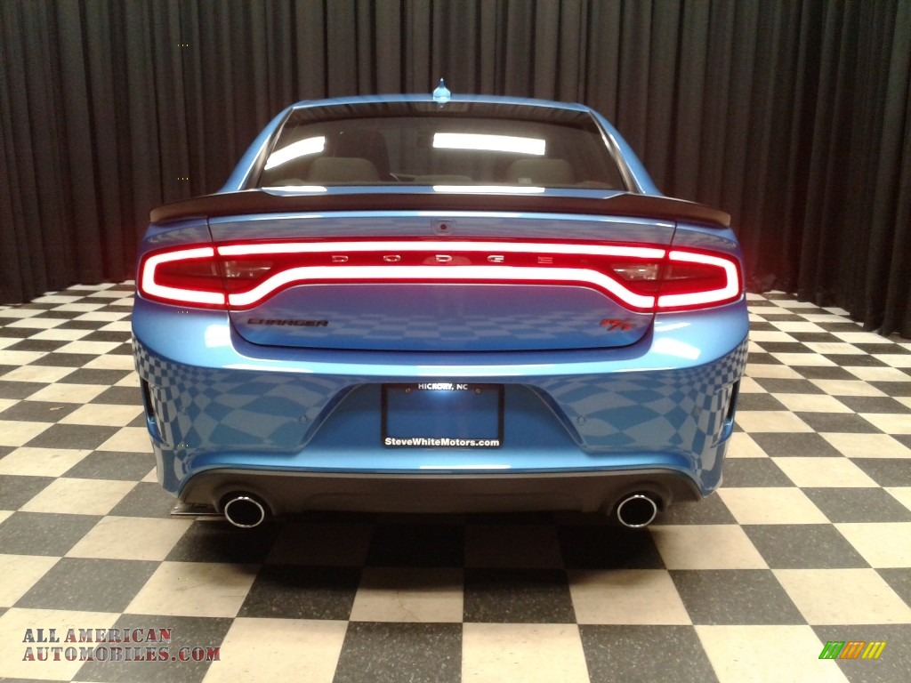 2018 Charger R/T Scat Pack - B5 Blue Pearl / Black photo #7