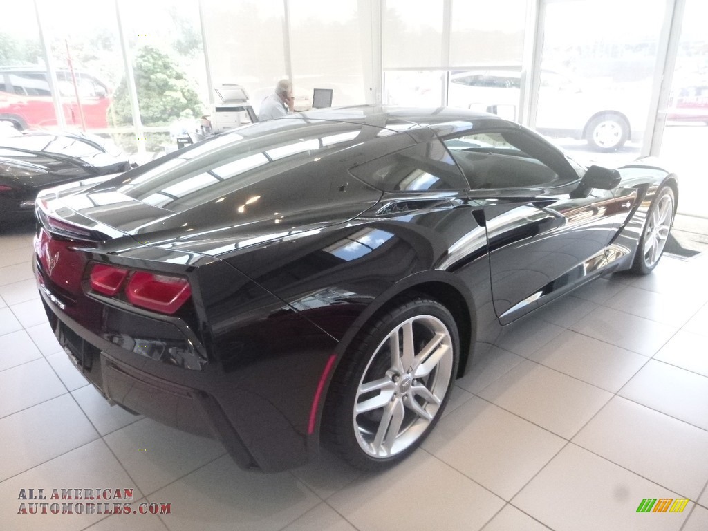 2019 Corvette Stingray Coupe - Black / Black photo #7