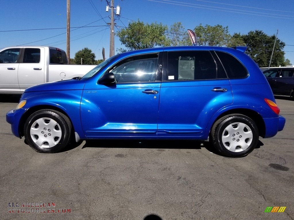 2004 PT Cruiser  - Electric Blue Pearlcoat / Taupe/Pearl Beige photo #6