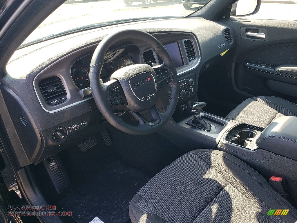 2019 Charger SXT AWD - Pitch Black / Black photo #7