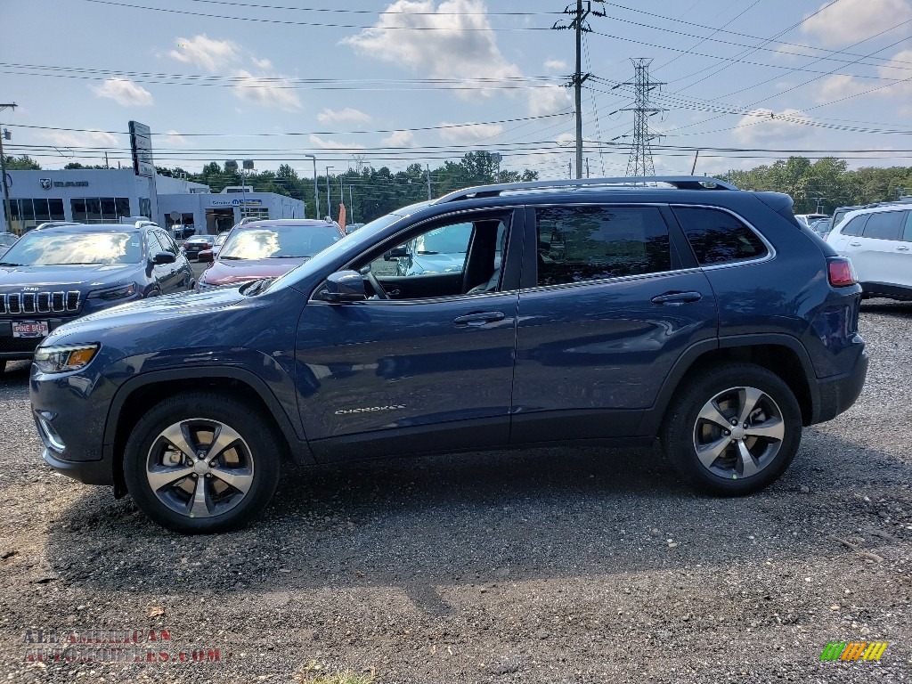 2020 Cherokee Limited 4x4 - Blue Shade Pearl / Black photo #4