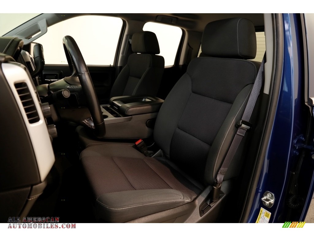 2016 Sierra 1500 SLE Double Cab 4WD - Stone Blue Metallic / Jet Black photo #5