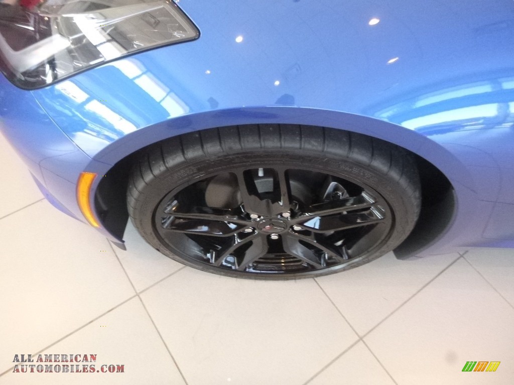 2019 Corvette Stingray Coupe - Elkhart Lake Blue Metallic / Black photo #3