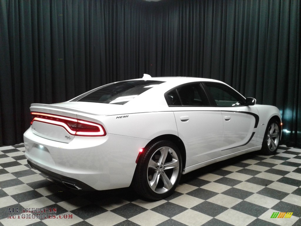 2016 Charger R/T - Bright White / Black photo #6