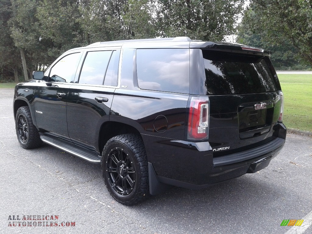 2015 Yukon SLT 4WD - Onyx Black / Jet Black photo #8