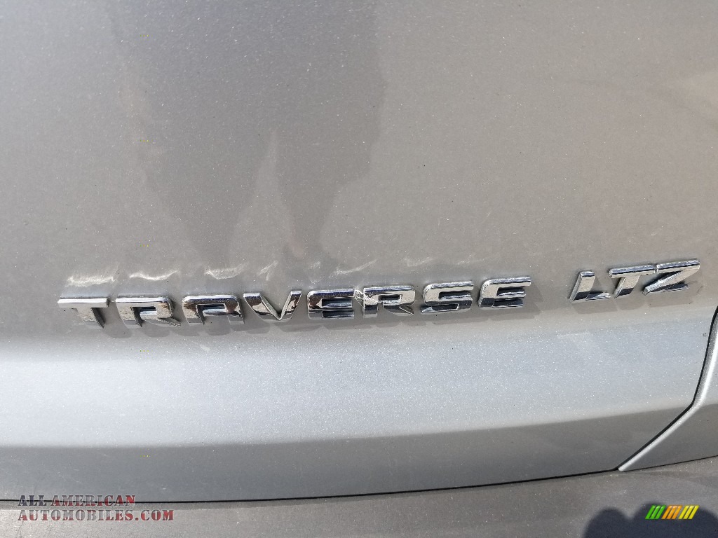 2012 Traverse LTZ AWD - Silver Ice Metallic / Cashmere/Ebony photo #8