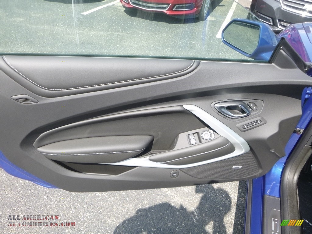 2020 Camaro SS Coupe - Riverside Blue Metallic / Jet Black photo #14