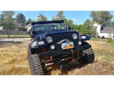 Black Clearcoat 2003 Jeep Wrangler Sahara 4x4