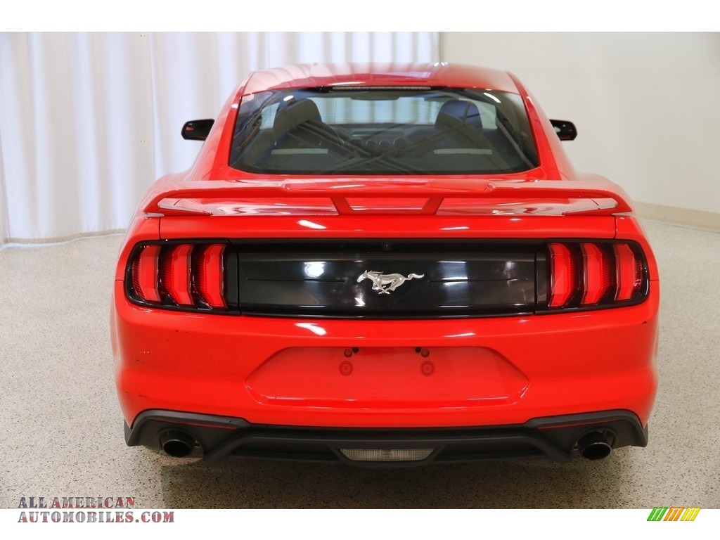 2018 Mustang EcoBoost Fastback - Race Red / Ceramic photo #18