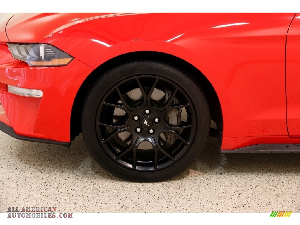 2018 Mustang EcoBoost Fastback - Race Red / Ceramic photo #20