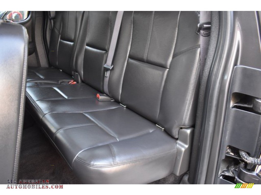 2011 Silverado 1500 LTZ Extended Cab 4x4 - Taupe Gray Metallic / Ebony photo #21