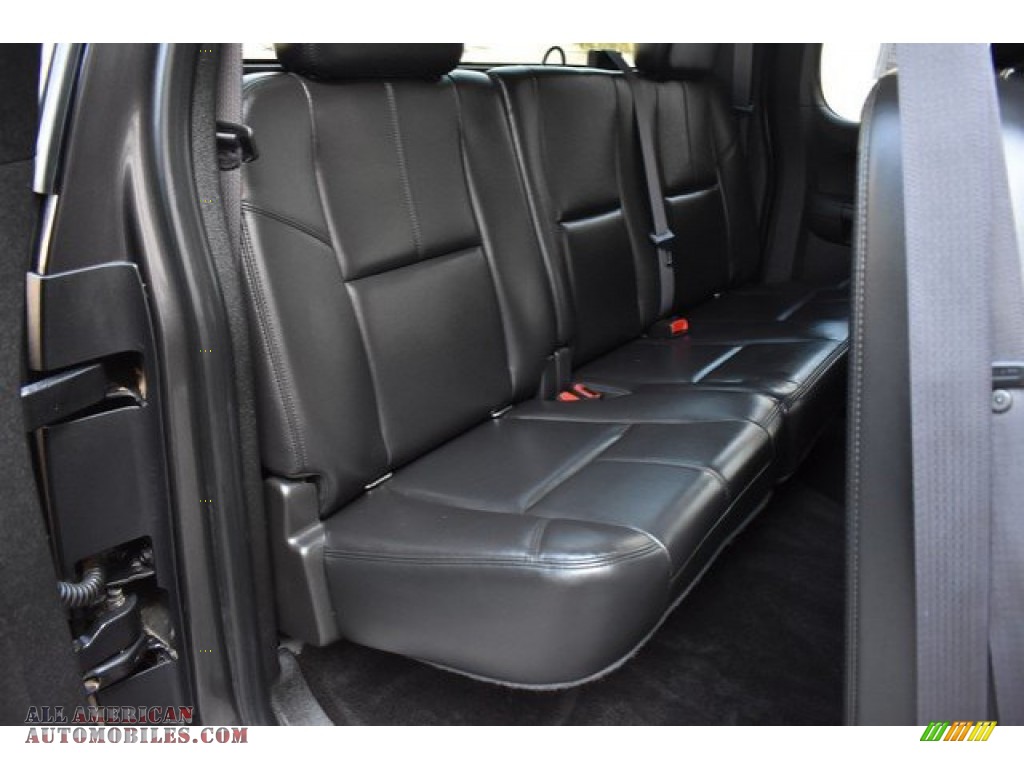2011 Silverado 1500 LTZ Extended Cab 4x4 - Taupe Gray Metallic / Ebony photo #22