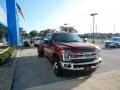 Ford F350 Super Duty Lariat Crew Cab 4x4 Ruby Red photo #7