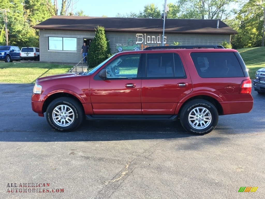 2013 Expedition XLT 4x4 - Ruby Red / Stone photo #1