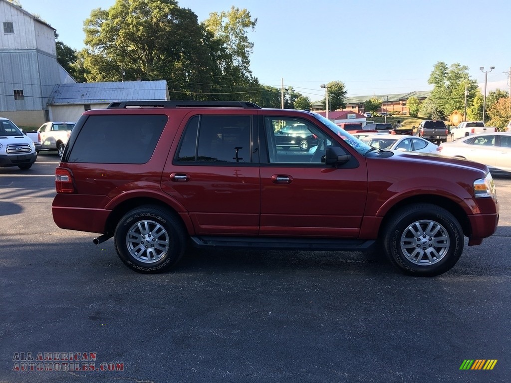 2013 Expedition XLT 4x4 - Ruby Red / Stone photo #5