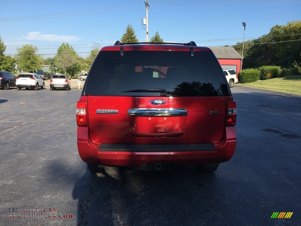2013 Expedition XLT 4x4 - Ruby Red / Stone photo #7