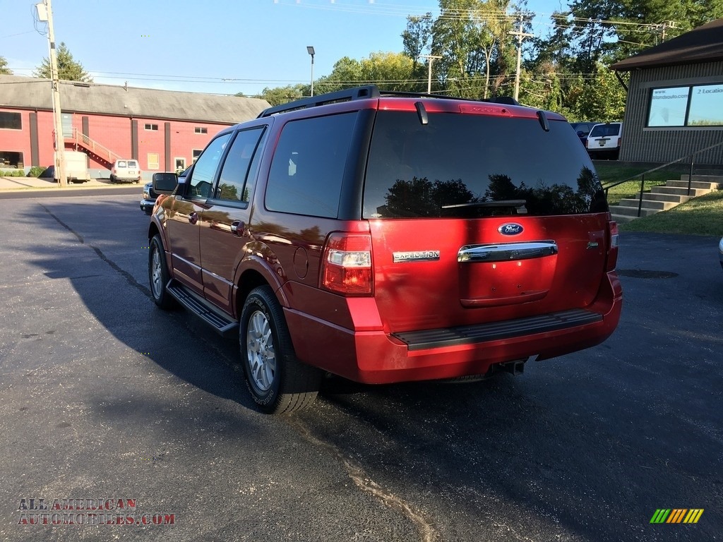 2013 Expedition XLT 4x4 - Ruby Red / Stone photo #8