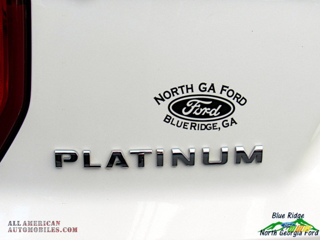 2019 Explorer Platinum 4WD - White Platinum / Medium Soft Ceramic photo #38