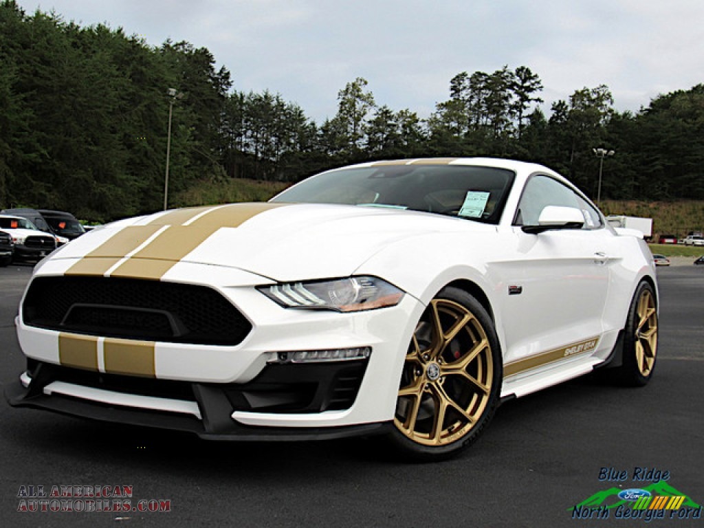 2019 Mustang Shelby GT-H Coupe - Oxford White / Ebony photo #1