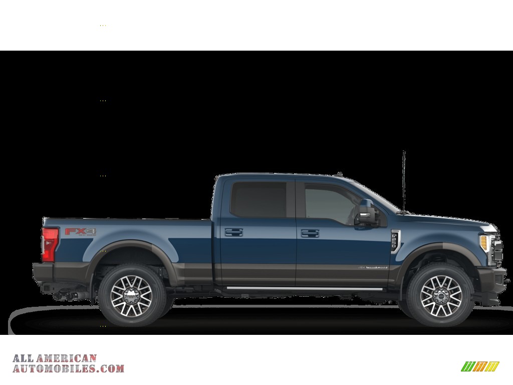 2019 F250 Super Duty King Ranch Crew Cab 4x4 - Blue Jeans / King Ranch Java photo #5