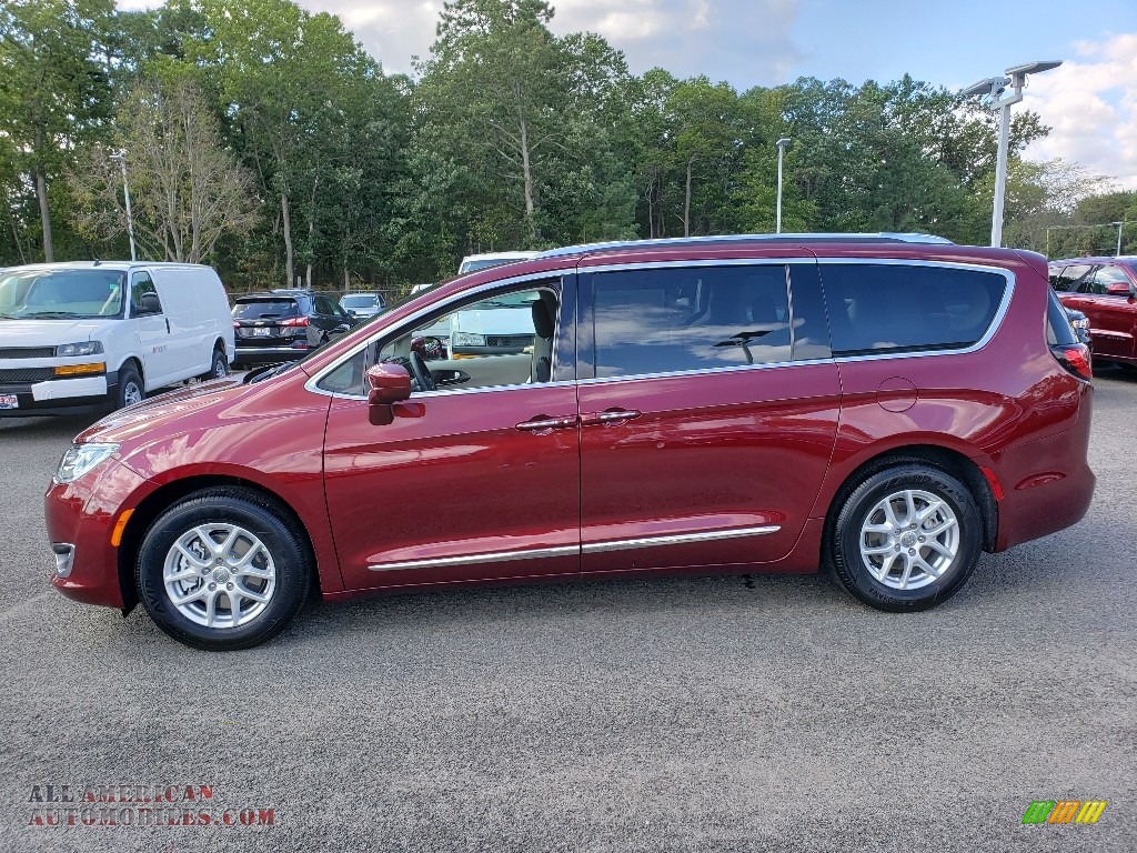 2020 Pacifica Touring L - Velvet Red Pearl / Alloy/Black photo #3