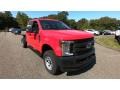 Ford F350 Super Duty XL SuperCab 4x4 Race Red photo #1