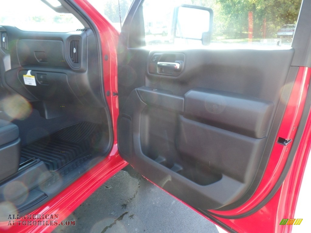 2020 Silverado 2500HD Custom Crew Cab 4x4 - Red Hot / Jet Black photo #40