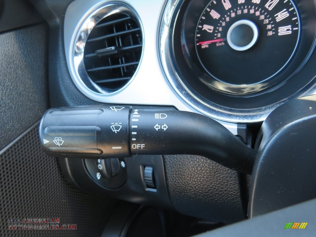 2014 Mustang V6 Premium Coupe - Black / Charcoal Black photo #25