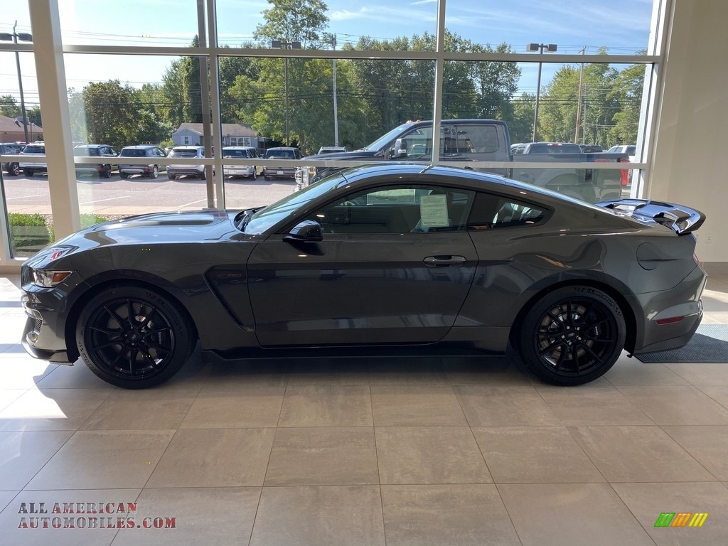 2019 Mustang Shelby GT350 - Magnetic / GT350 Ebony Leather/Miko Suede photo #2