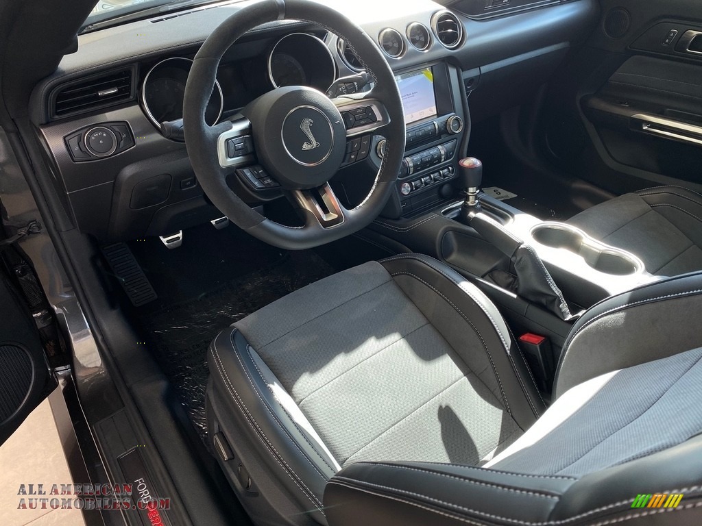 2019 Mustang Shelby GT350 - Magnetic / GT350 Ebony Leather/Miko Suede photo #4