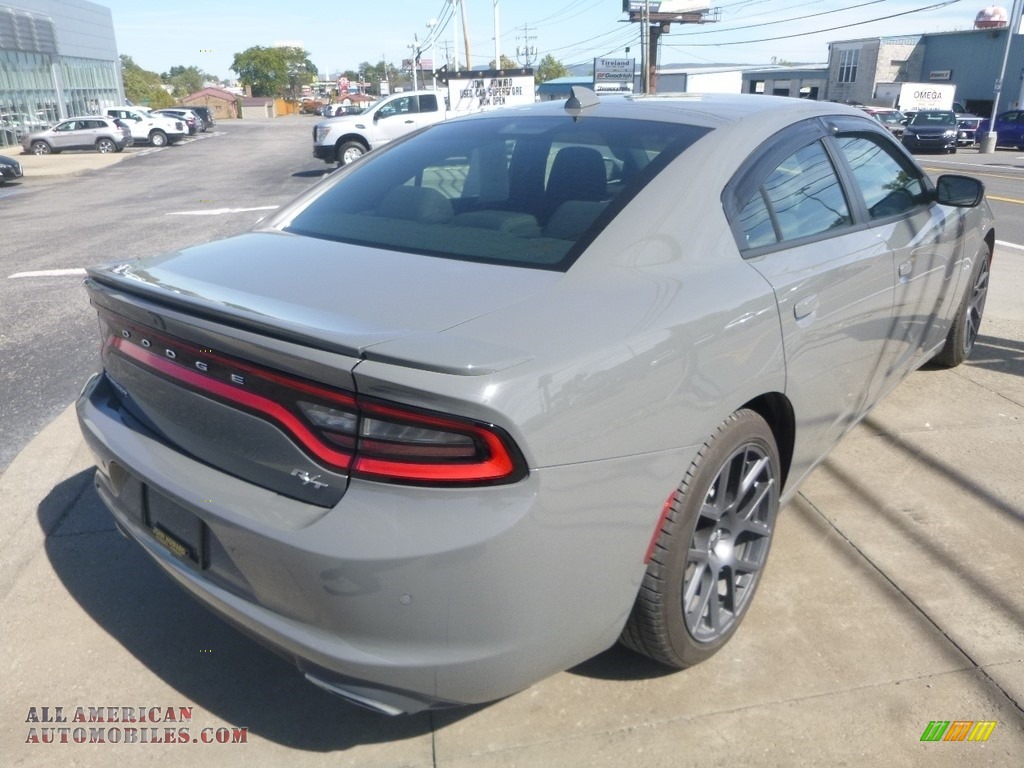 2018 Charger R/T - Destroyer Gray / Black photo #7