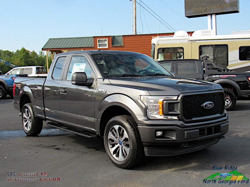 2019 F150 STX SuperCab 4x4 - Magnetic / Earth Gray photo #7