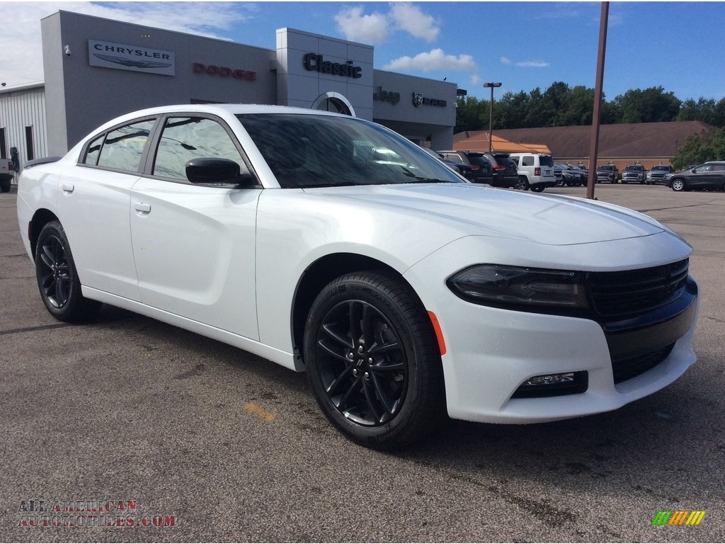 2019 Charger SXT AWD - White Knuckle / Black photo #1