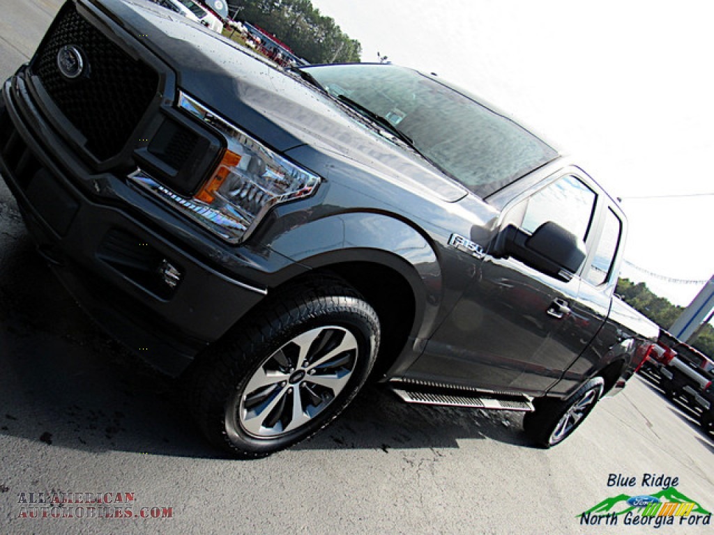2019 F150 STX SuperCab 4x4 - Magnetic / Earth Gray photo #30