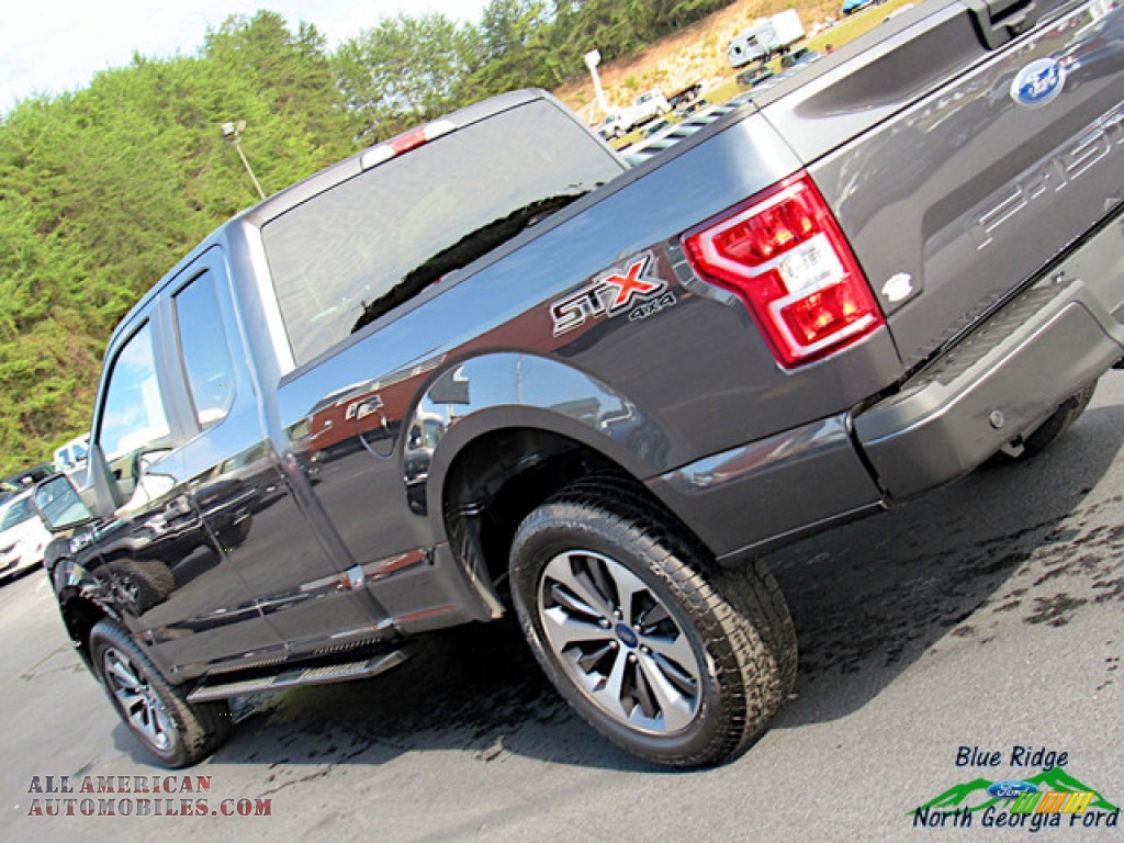 2019 F150 STX SuperCab 4x4 - Magnetic / Earth Gray photo #33