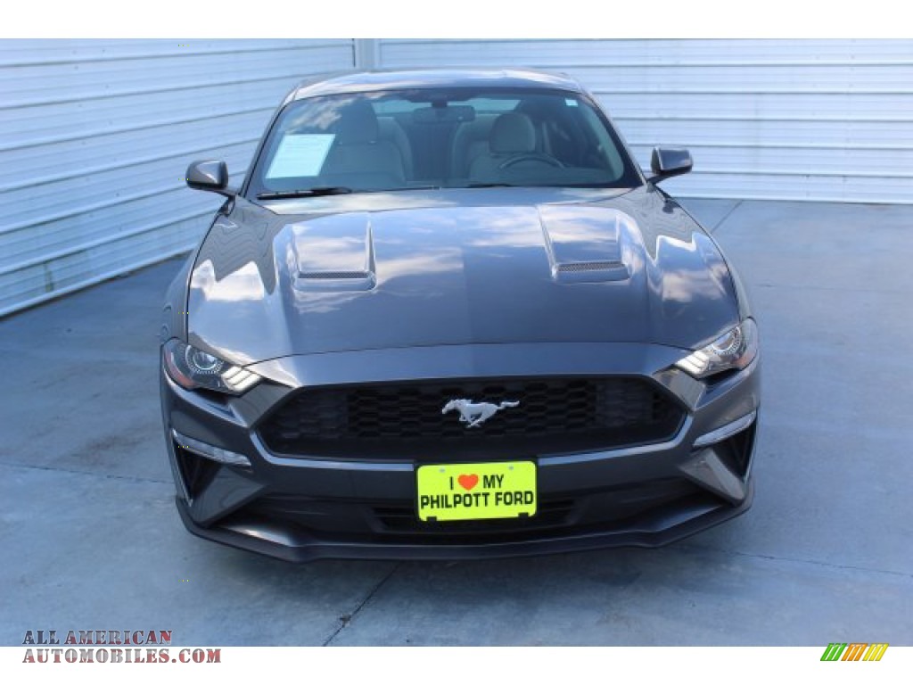 2018 Mustang EcoBoost Fastback - Magnetic / Ceramic photo #3