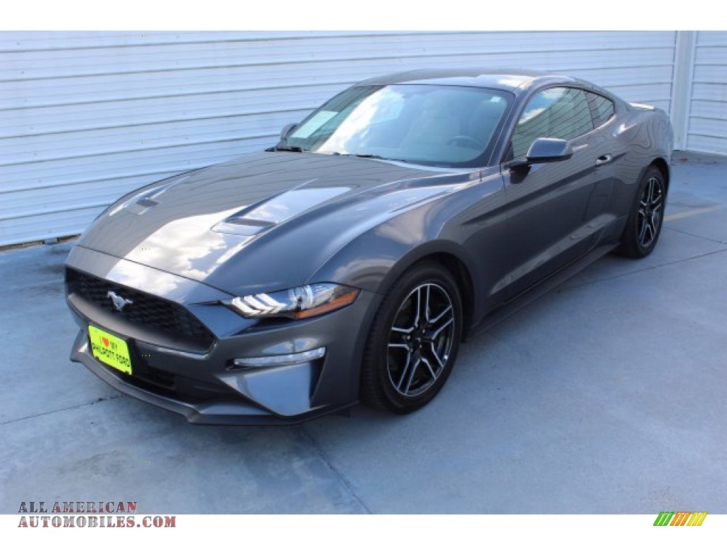 2018 Mustang EcoBoost Fastback - Magnetic / Ceramic photo #4