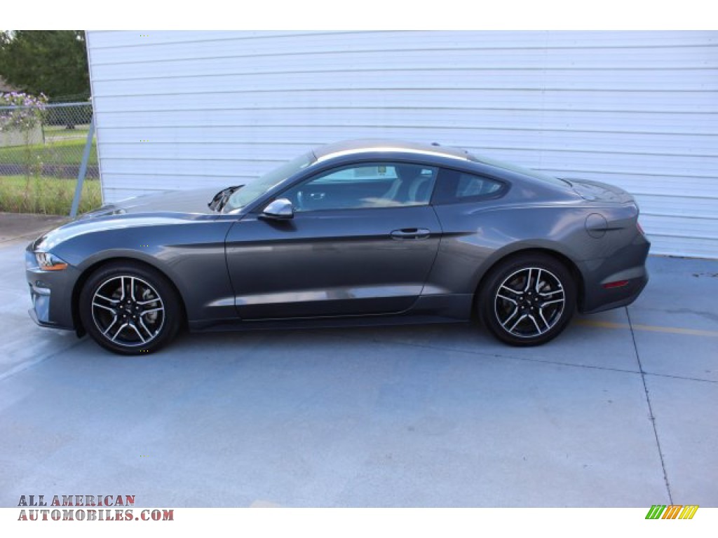2018 Mustang EcoBoost Fastback - Magnetic / Ceramic photo #6