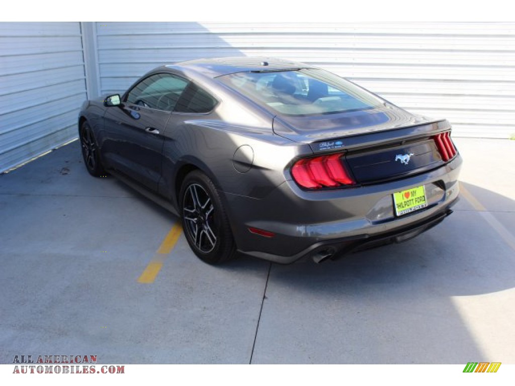 2018 Mustang EcoBoost Fastback - Magnetic / Ceramic photo #7