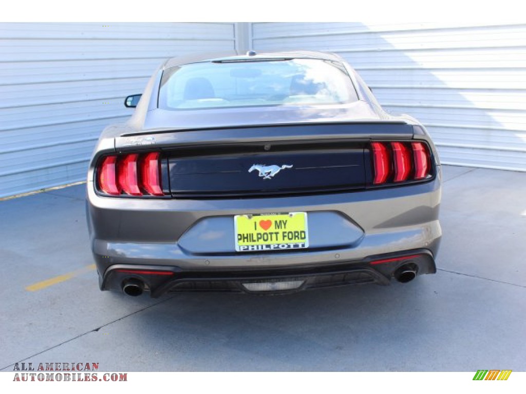 2018 Mustang EcoBoost Fastback - Magnetic / Ceramic photo #8